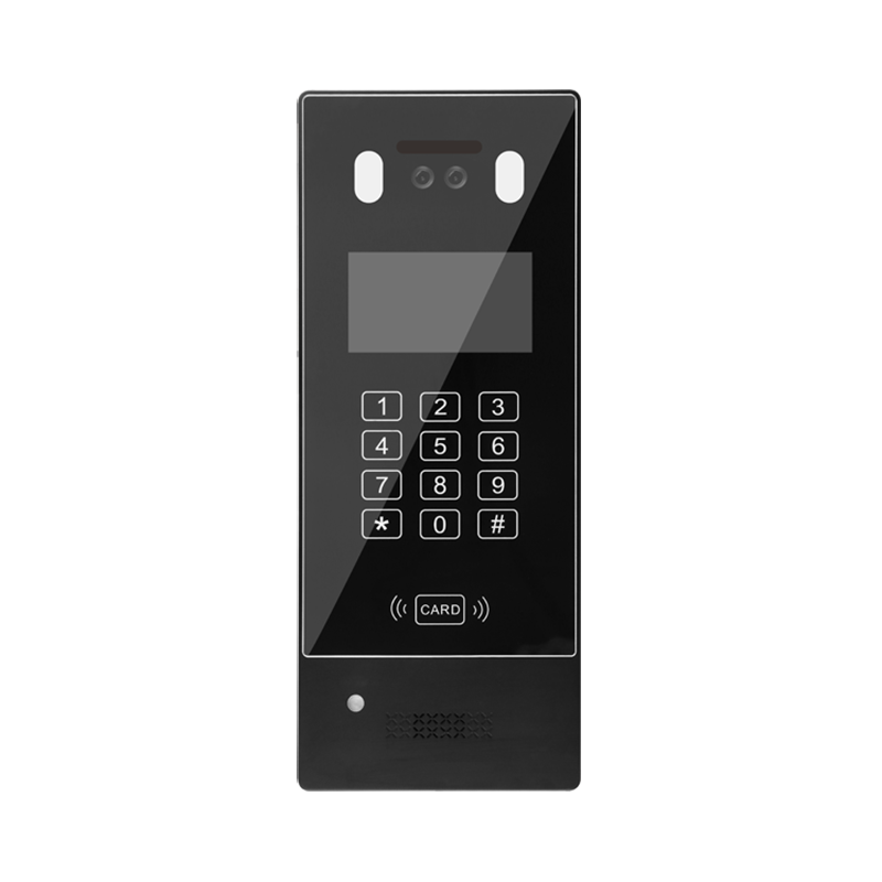 SW72M36PIC是济南赛克新威科技发展有限公司专为SW72全数字楼宇对讲系统设计的4.3寸双目人脸识别数字门口机。产品采用亚克力面板搭配铝合金边框，触摸按键操作，金色机身，兼具美观与耐用性；双目活体人脸识别技术，有效防止照片、视频等伪造手段攻击；200万像素高清摄像头，成像清晰，夜间自动补光。